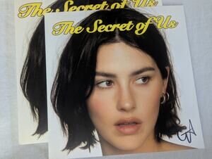Gracie Abrams Vinyl Hand Signed Insert The Secret Of Us Purple LP